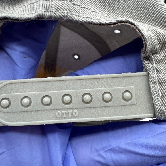 Vintage Otto Boeing 777 Hat Gray Embroidered Airplane Aviation Cloud Sun Plane - Picture 5 of 11